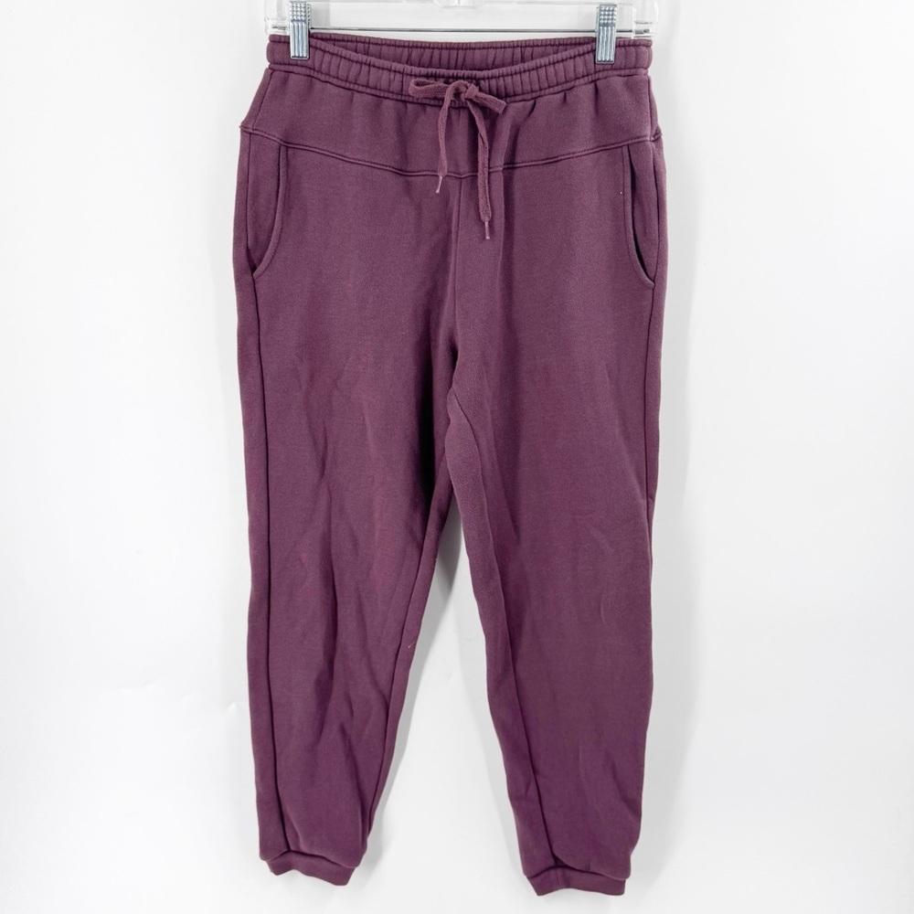 Madewell MWL Manor Purple Betterterry Jogger Sweatpants